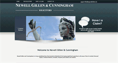 Desktop Screenshot of ngcsolicitors.ie